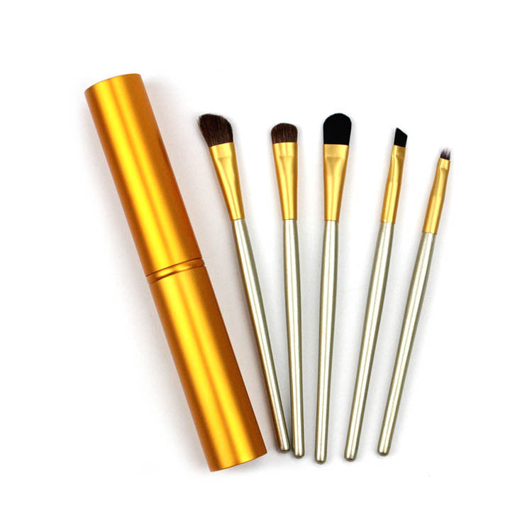 Small Set Of 5 Eye Brushes Makeup Pen Beauty Tool