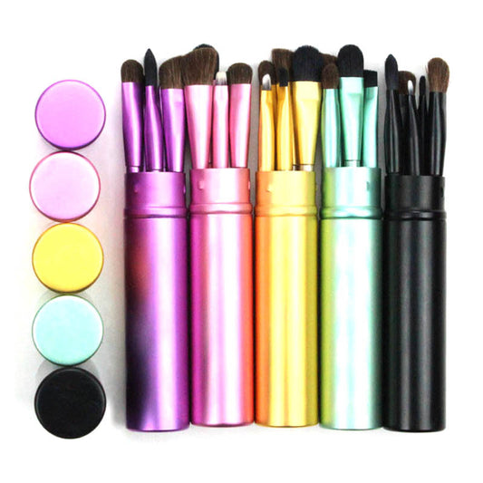 Small Set Of 5 Eye Brushes Makeup Pen Beauty Tool