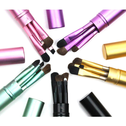 Small Set Of 5 Eye Brushes Makeup Pen Beauty Tool
