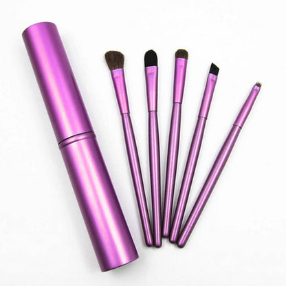 Small Set Of 5 Eye Brushes Makeup Pen Beauty Tool