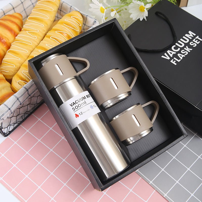 A Cup Of Multi-cover Gift Box Set High-end Business Vehicle Tea Cup